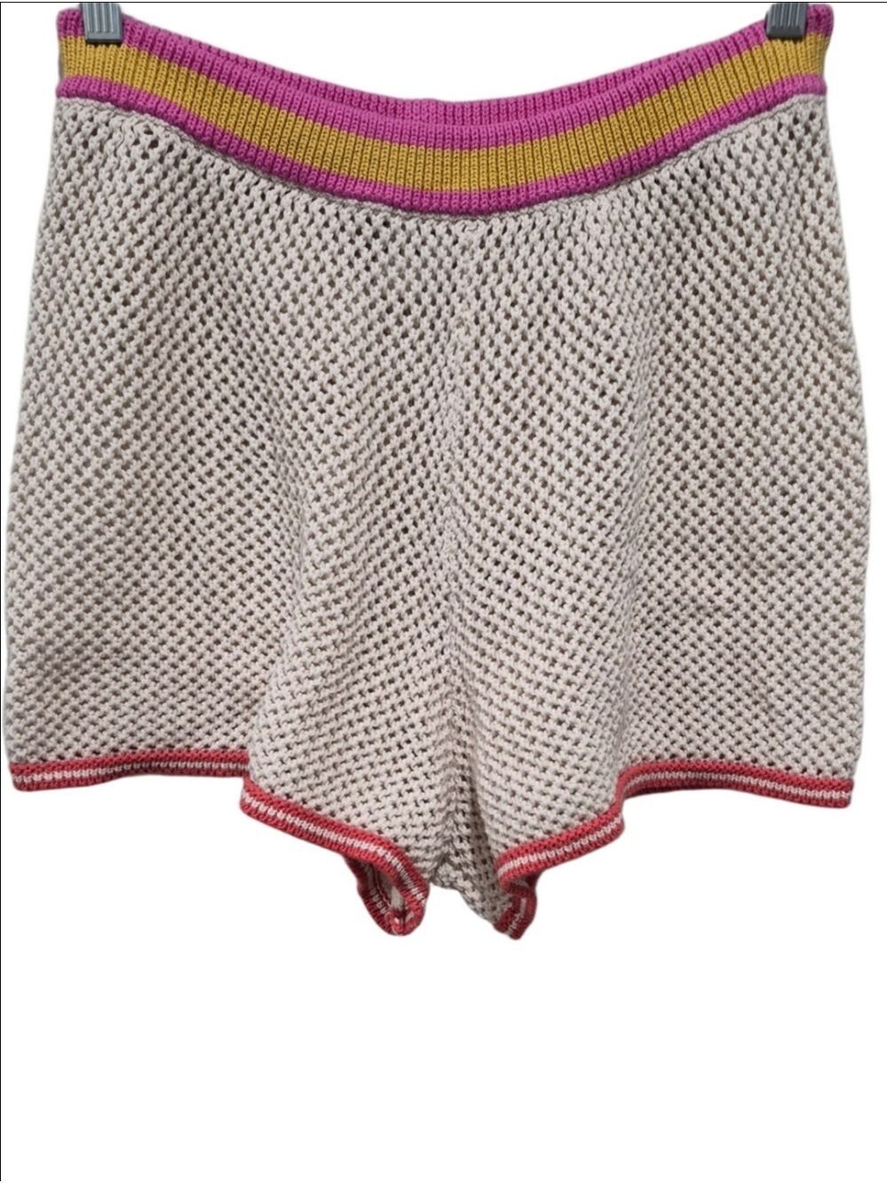 OFFLINE by Aerie Crochet Beach Shorts.